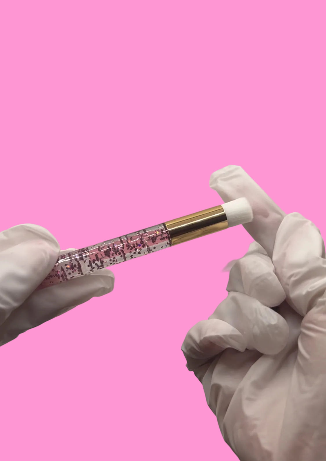 Lash bath brush