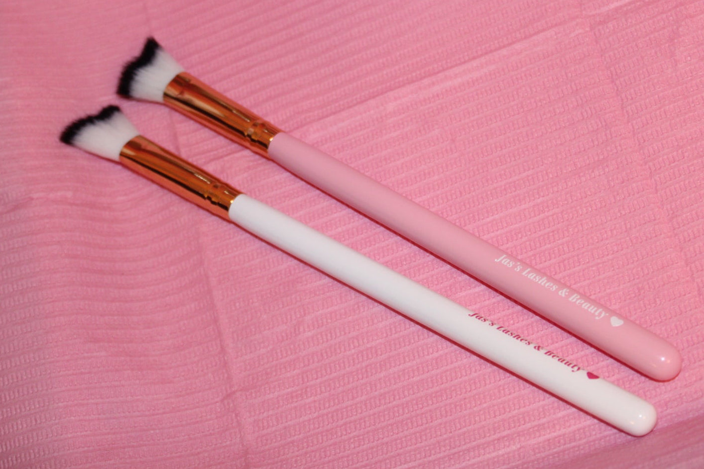 Lash bath brushes